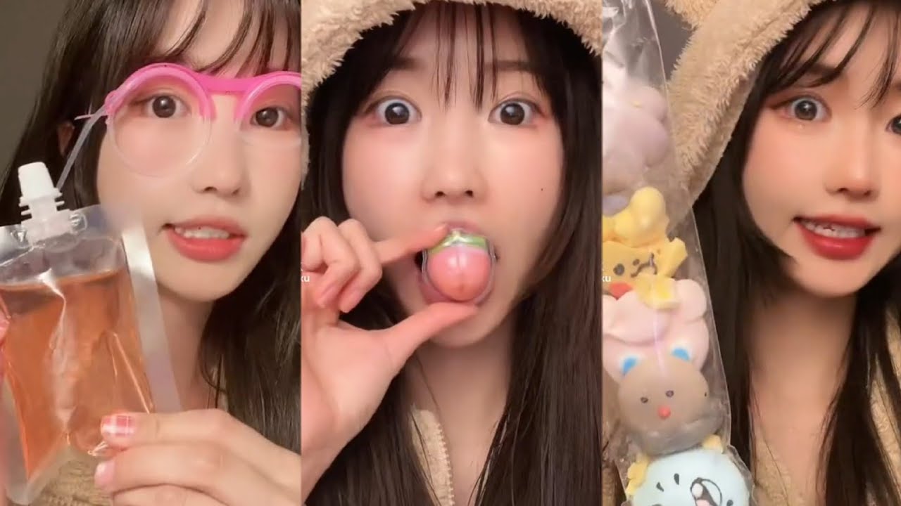 Unique food review videos||Tiktok {jjangtaku}