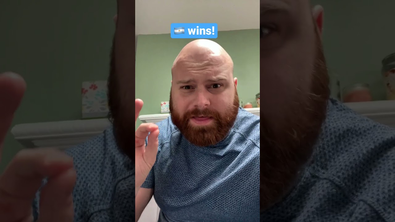 NFL fan reacts to Argentina 🇦🇷 winning World Cup