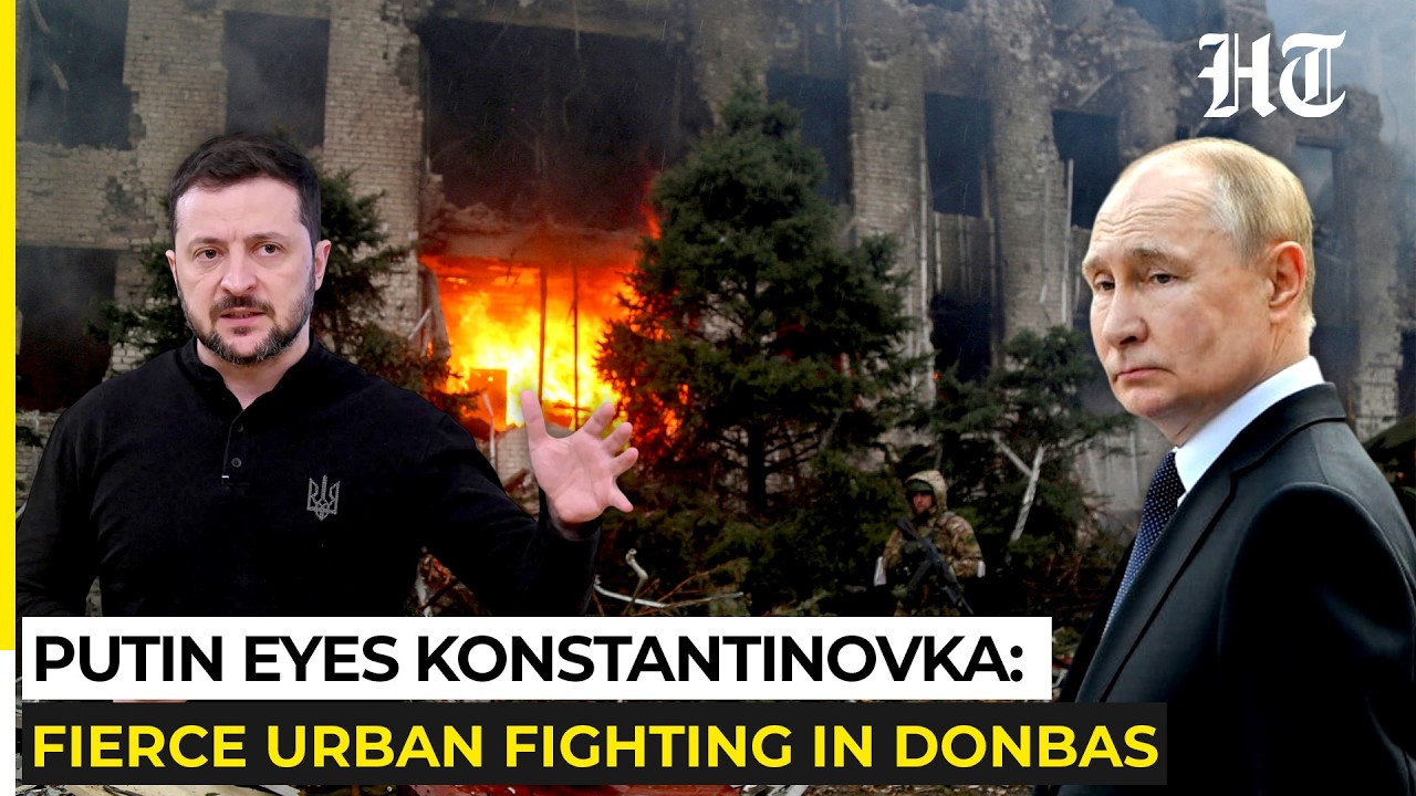 Украина на грани потери Донбасса? Россия прорывает пояс обороны в ходе ожесточенных боев за Конст...