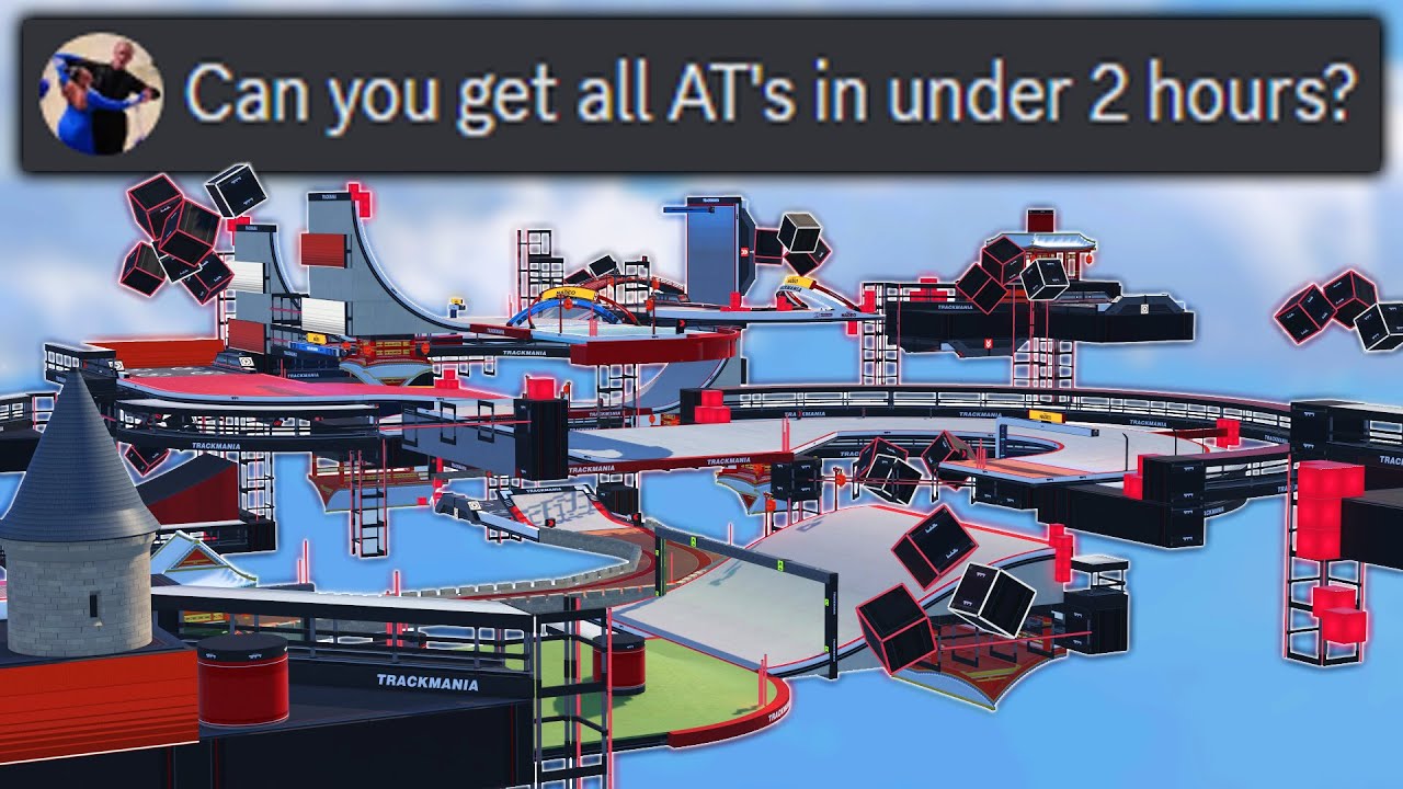 I was Challenged to beat this Entire TrackMania Campaign!
