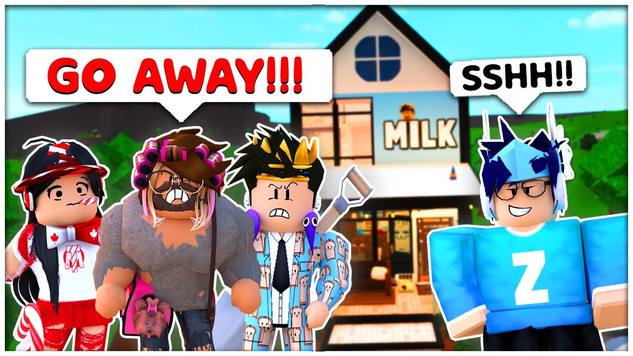SNEAKING INTO YOUTUBER'S HOMES On Bloxburg!