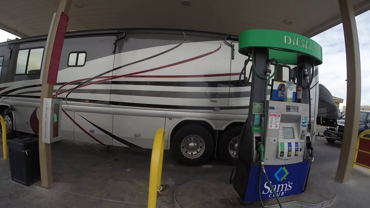 Roswell, New Mexico Sam's Club Overnight Boondocking And Fuel Fill