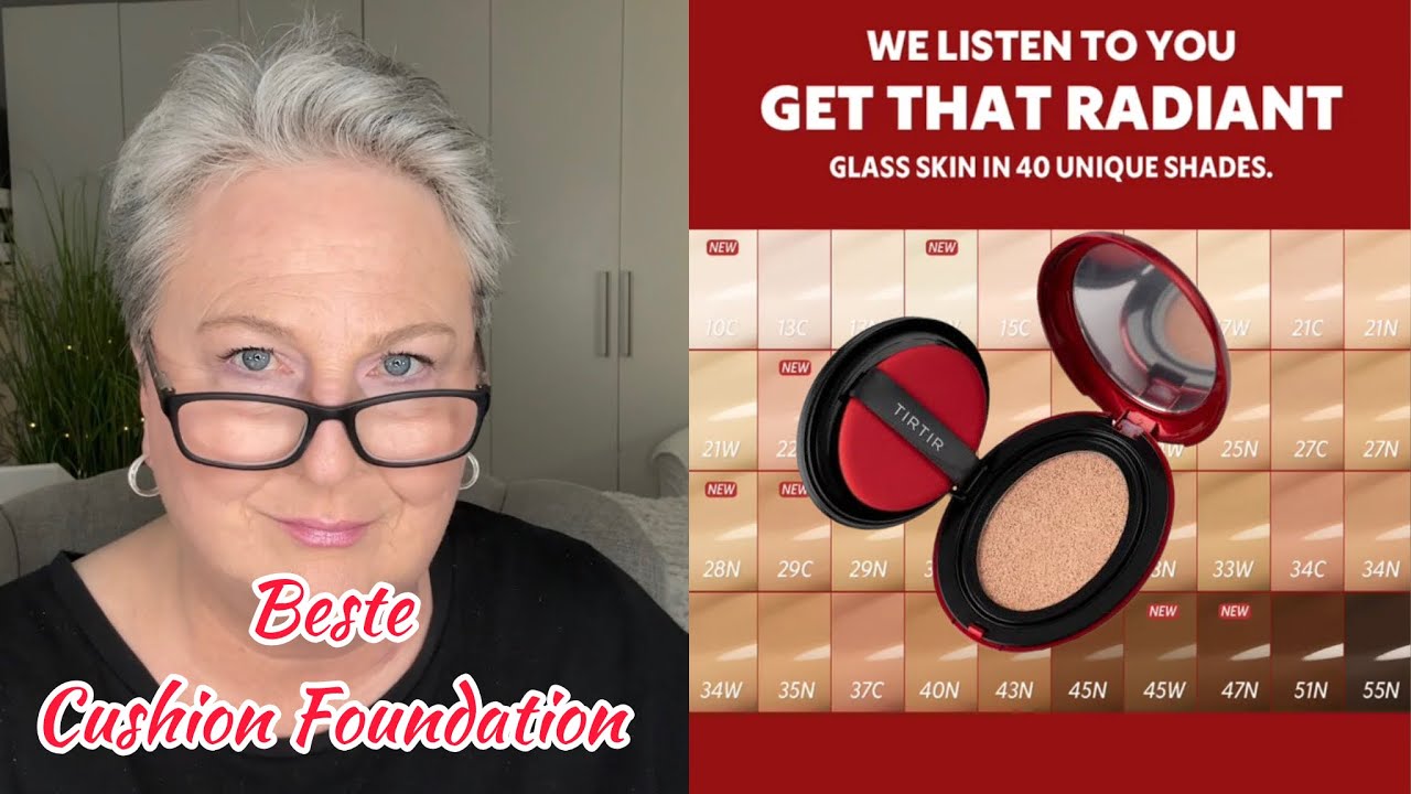 VIRALE CUSHION FOUNDATION | TIRTIR Korean Foundation im test | Ü60 beautyoverageAstrid