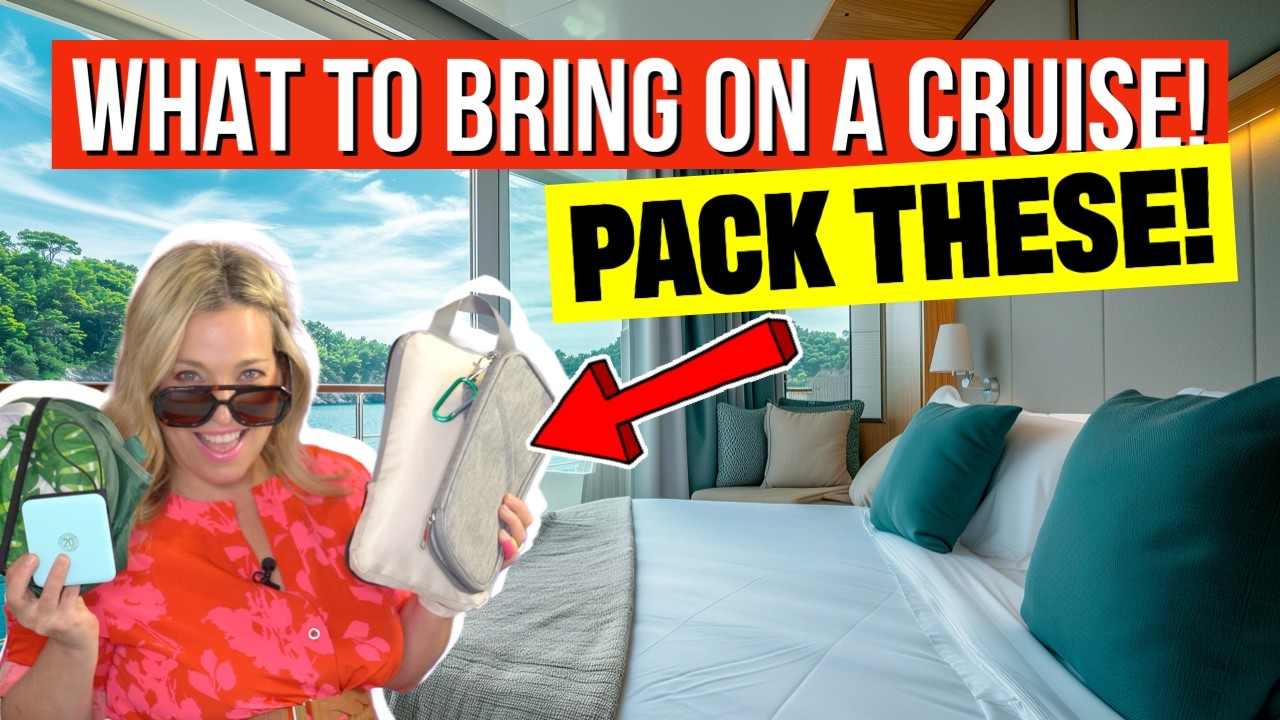 50 Amazon Cruise Essentials! (EASY cruise shopping list)