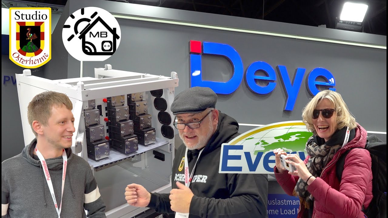 Deye Neuheiten 2025: Power-Speicher, Hybrid-Wechselrichter & Smart-Home | Solar Solutions Messe