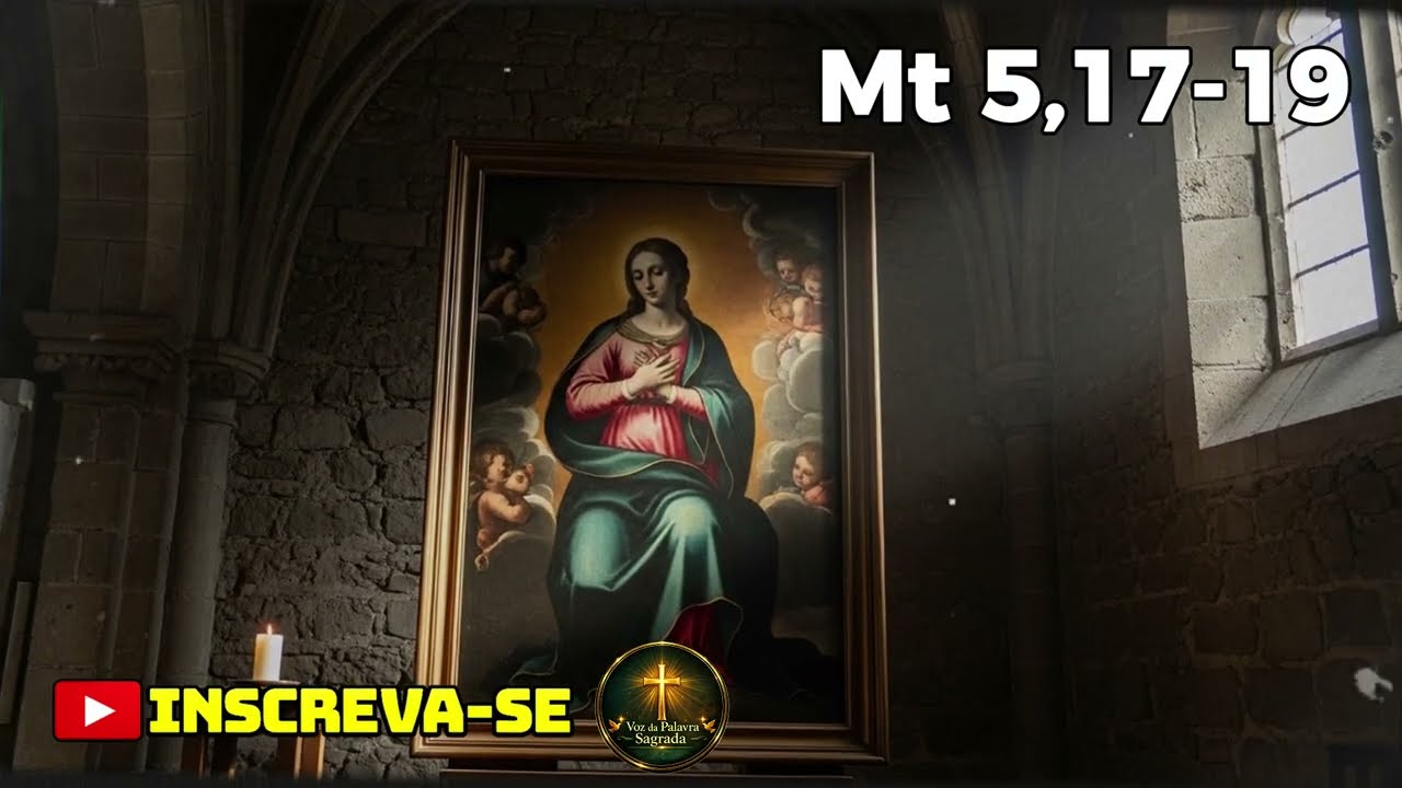 EVANGELHO DE HOJE - 11/3/2026 | Mt 5,17-19 | PADRE REGINALDO MANZOTTI