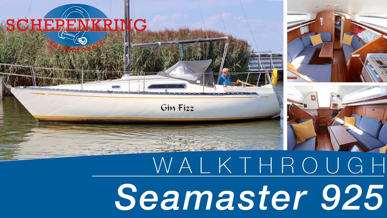 Seamaster 925 for sale | Yacht Walkthrough | @ Schepenkring Lelystad | 4K   4K