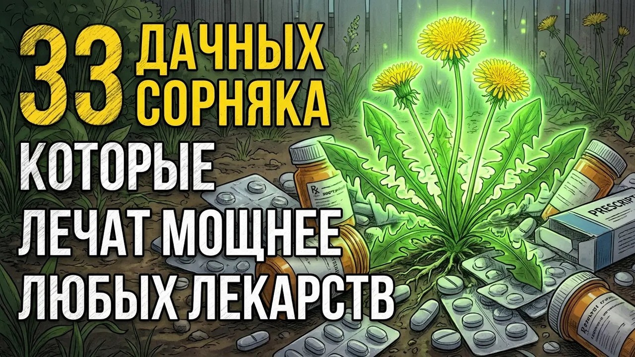 Аптека под ногами: 33 обычных сорняка с дачи, заменяющих половину лекарств