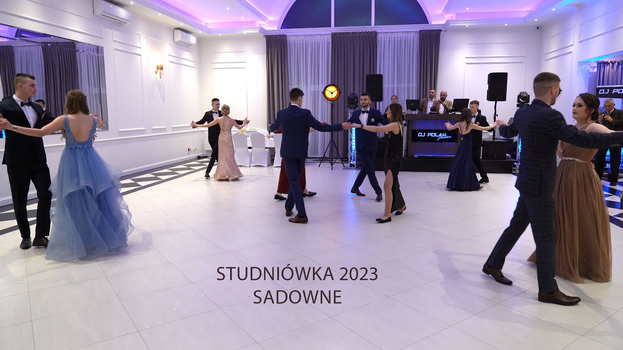 Studniówka 2023 | Sadowne | Polonez reprezentacyjny | Foto - Video Natalia Zaleska | Dj Polak Jr