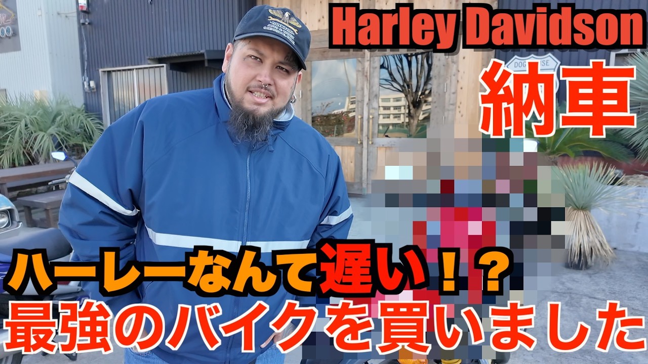 【ハーレー】納車！ハーレーなんて乗ってらんねーよ   Harley Davidson