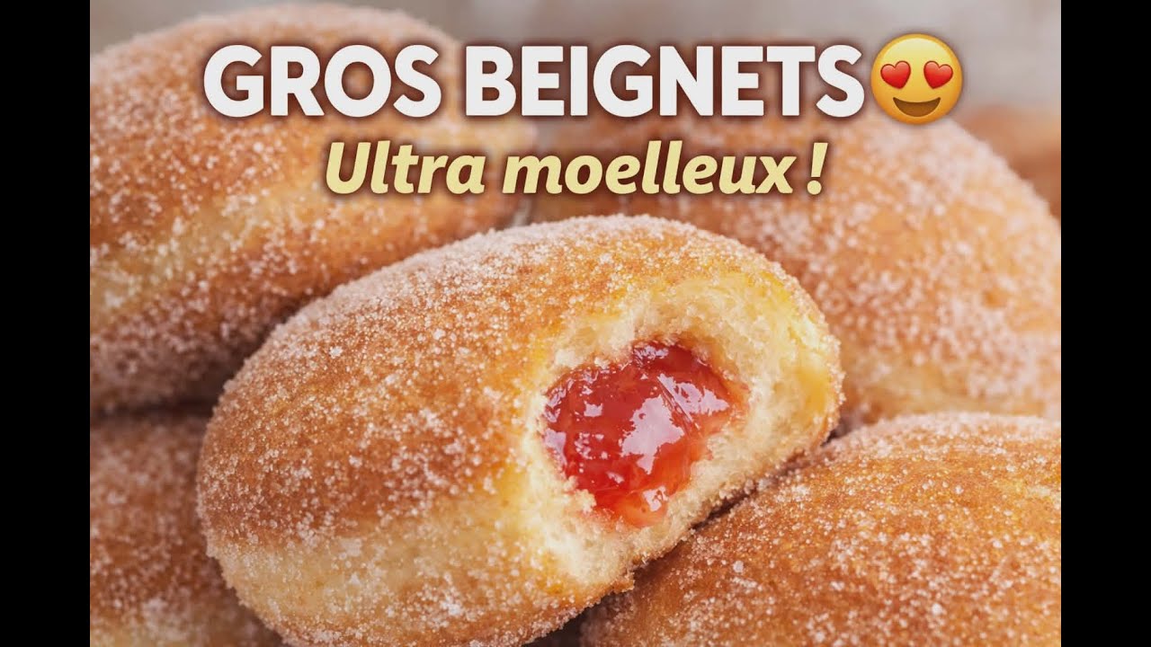 Gros Beignets Ultra Moelleux/La Recette Complète