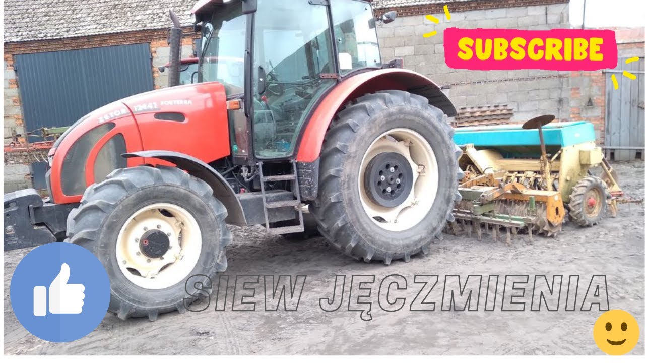 🔥Siew Jęczmienia Jarego 2021🔥 Zetor Forterra & Sulky 🔥