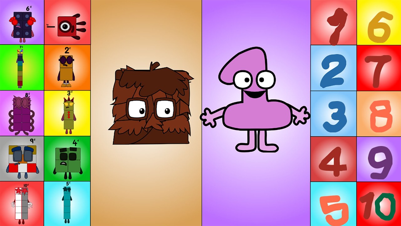 Mashup: Numberblocks Band Darks vs Number swim Band Sprunki 1 2 3 I Video Contest 2026!!!