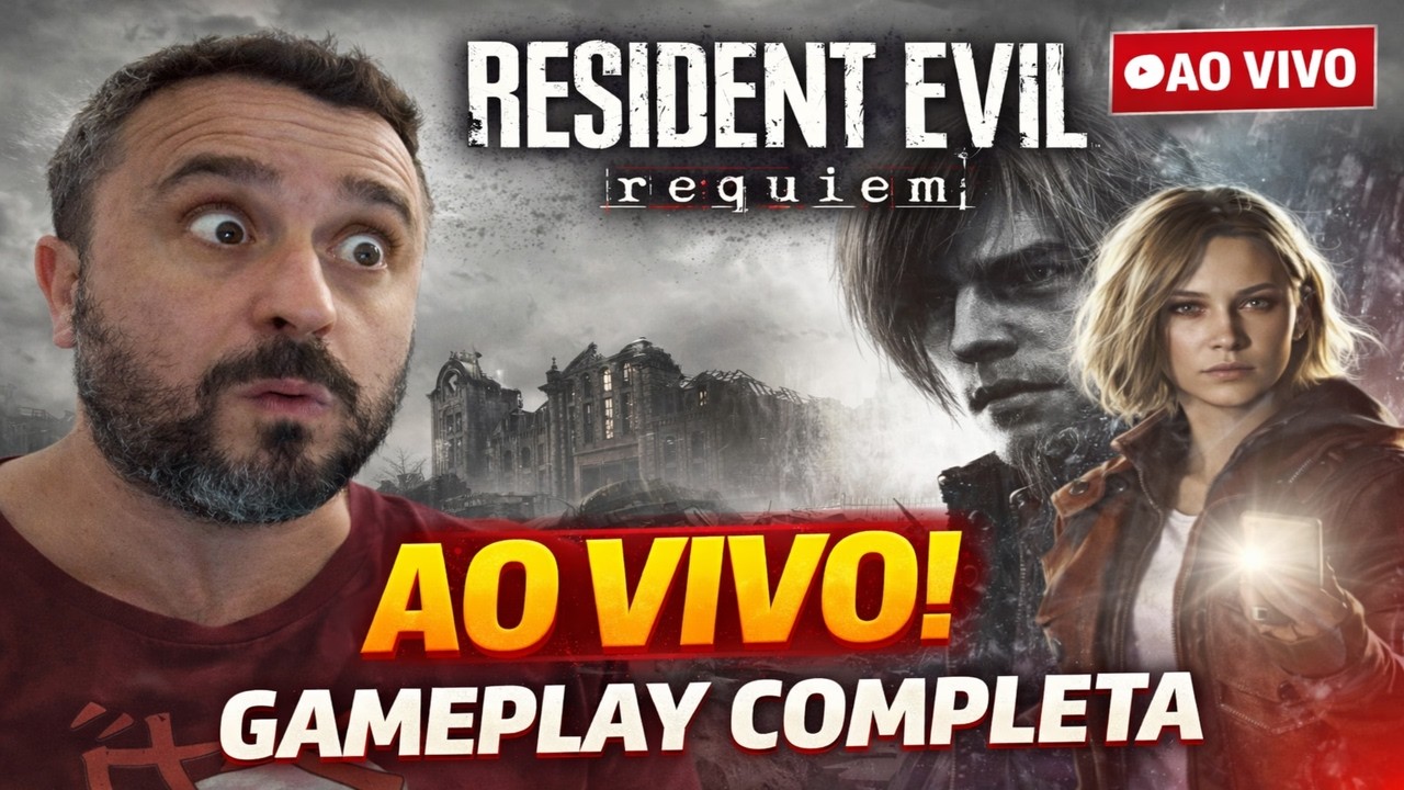 🔴 RESIDENT EVIL REQUIEM AO VIVO - PARTE #2🔥 Gameplay Completa PT-BR | Survival Horror 2026