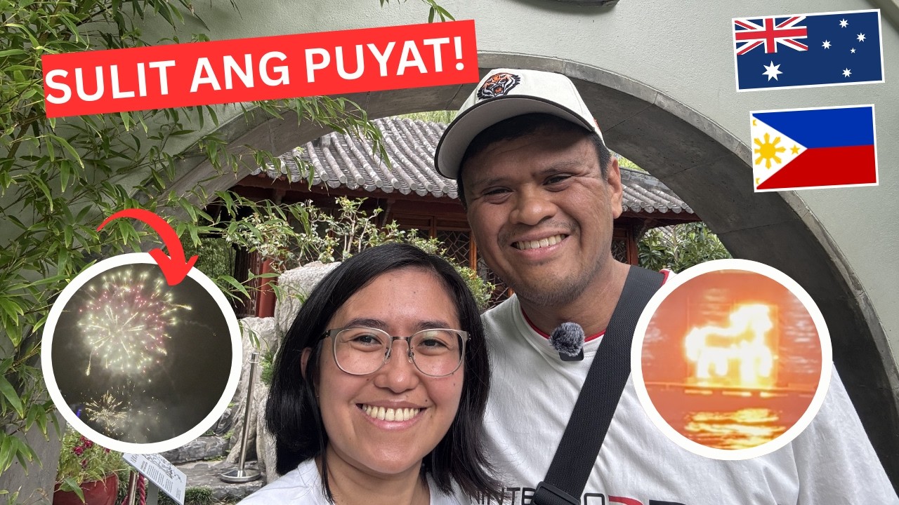 Sobrang Ganda Ng Fireworks At Dragon Show sa Sydney Part 2 | Filipino-Australian Family