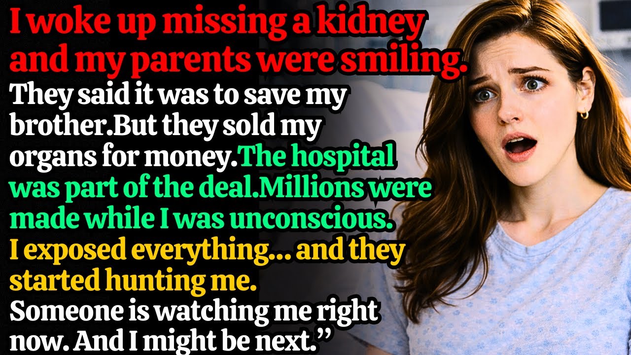 I Woke Up Missing a Kidney — My Parents Sold My Organs for Money