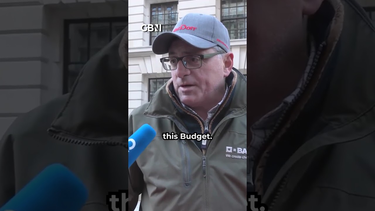 Watch moment farmers shred Rachel Reeves 'death tax' in harvester stunt on GB News
