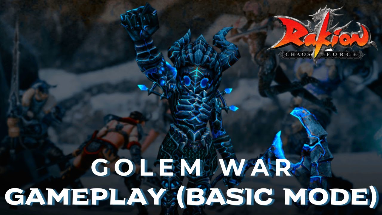 Rakion - Golem War Gameplay (Basic Mode)