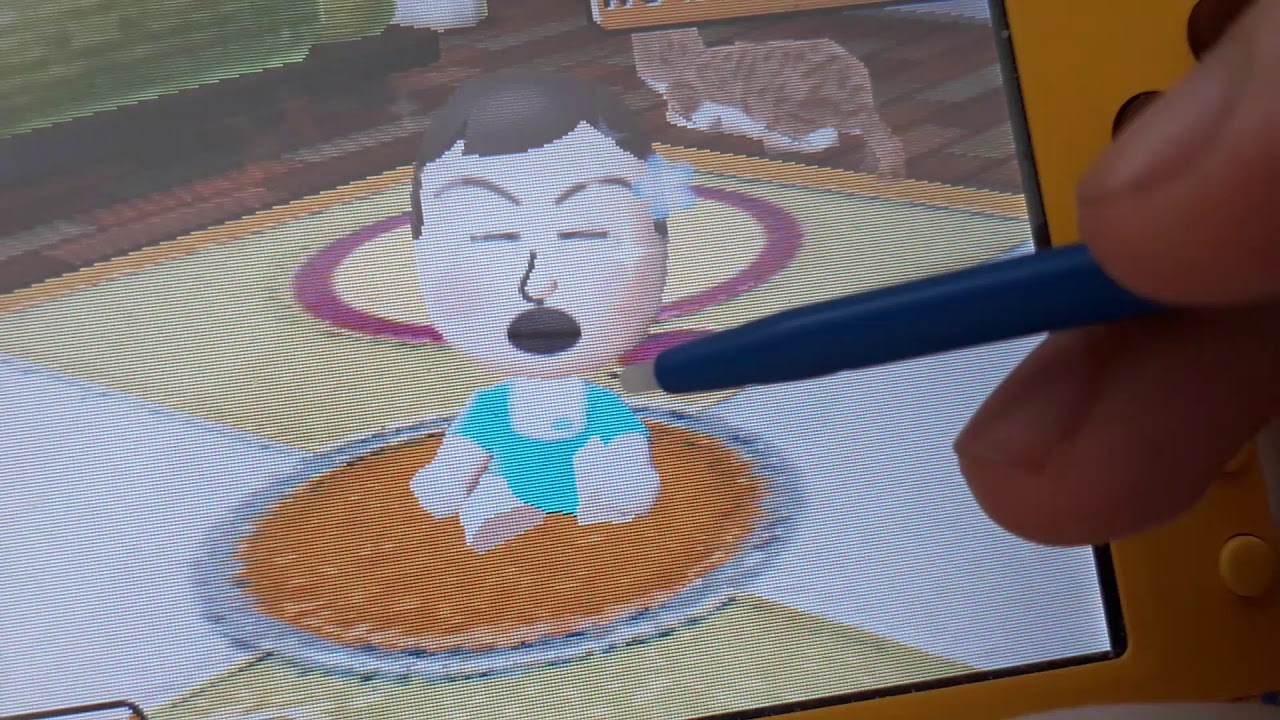 Tomodachi life Matthew is Timeout is naughty Bench! Supernanny Kaka!