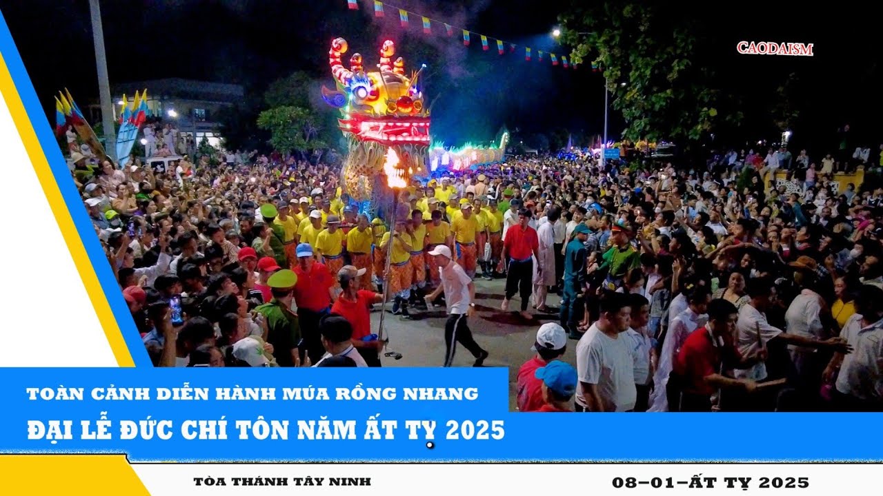 TO&Agrave;N CẢNH M&Uacute;A RỒNG NHANG ĐẠI LỄ ĐỨC CH&Iacute; T&Ocirc;N NĂM ẤT TỴ 2025