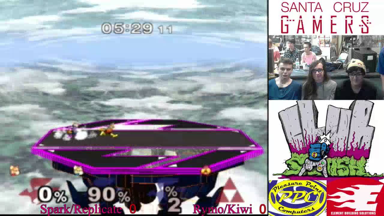 ClubSmash 24: Spark / replicate vs Rymo / Kiwi, Doubles Winners Finals