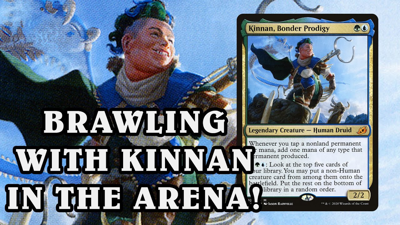 Kinnan Bonder Prodigy Dominates Brawl | Simic Mana Ramp Gameplay | MTG Arena #magicthegathering