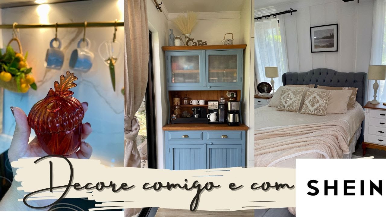 DECORE COMIGO & SHEIN HOME - Vintage, farmhouse, cottage - casa de campo