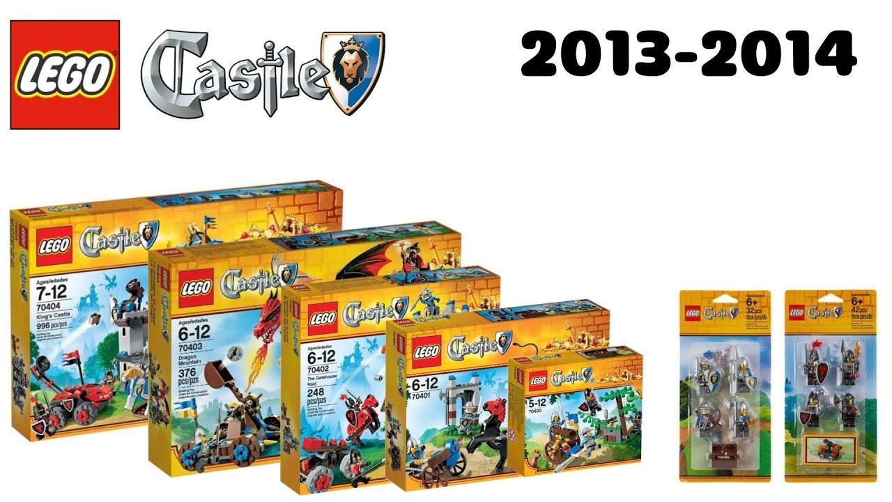 Die letzte VERNÜNFTIGE Lego® Castle Reihe - Alle Lego® Castle Sets von 2013- 2014