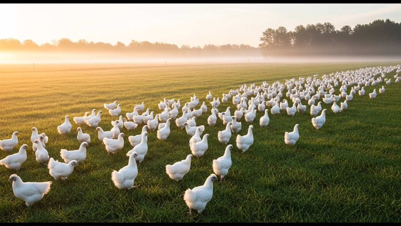 Raising The World’s Fluffiest Chickens: Traditional Silkie Chicken Farm Secrets