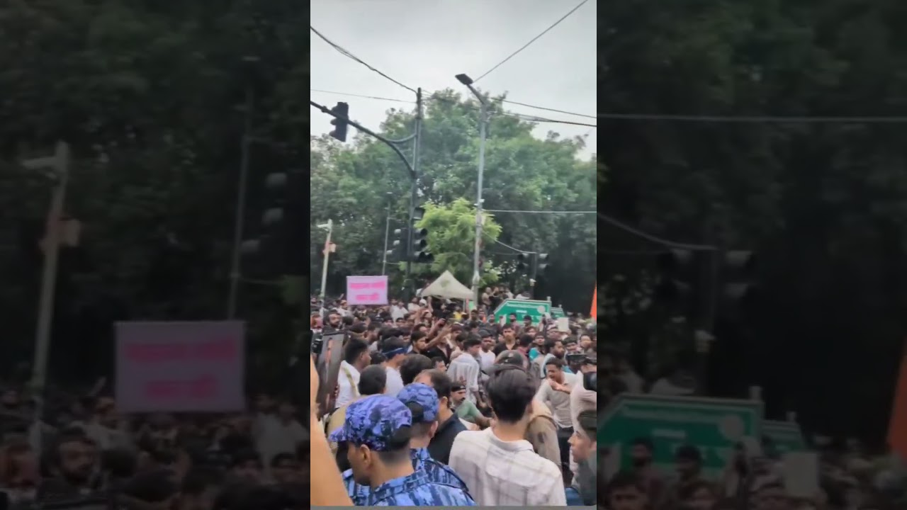 #trending CJP protest outside live update🚨🎯