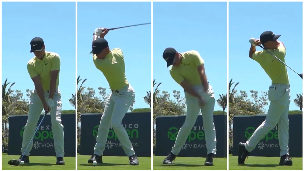 Cameron Champ 370-Yard Driver Swing Slowmotion And Swequence