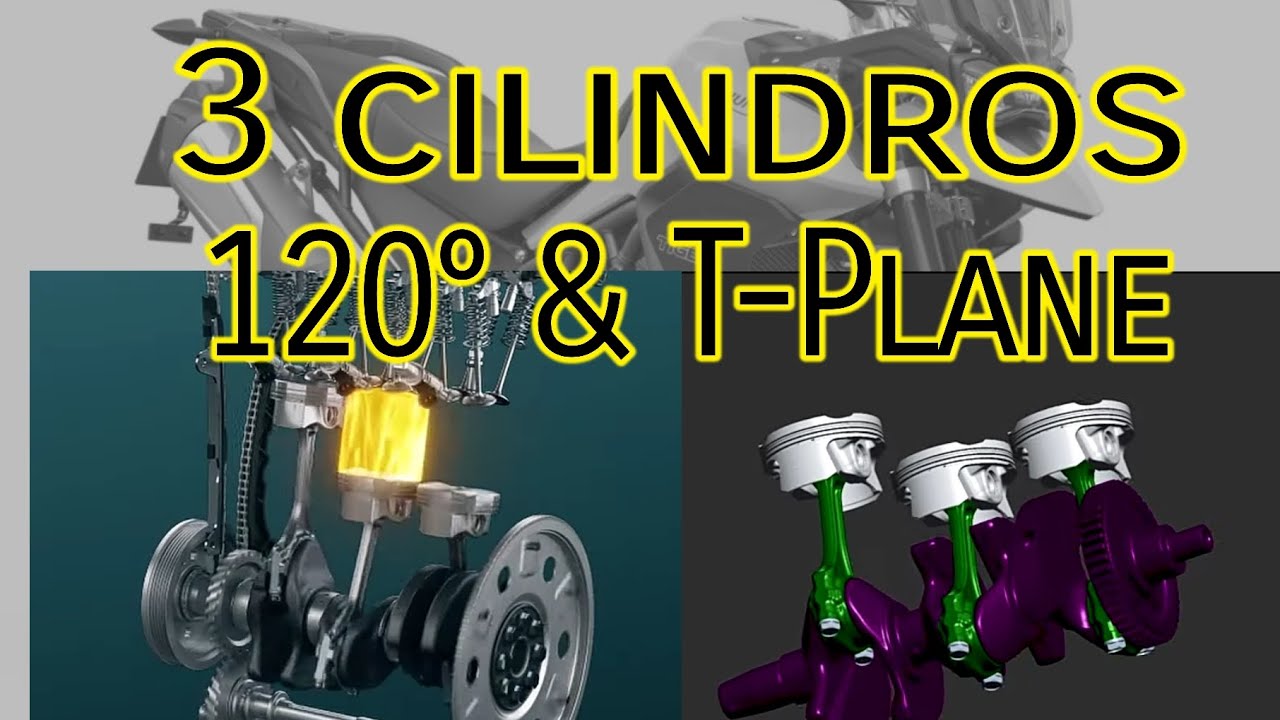 Funcionamento dos motores 3 cilindros (120° e T-PLANE) - Tiger 800, Tiger 900 e muito mais