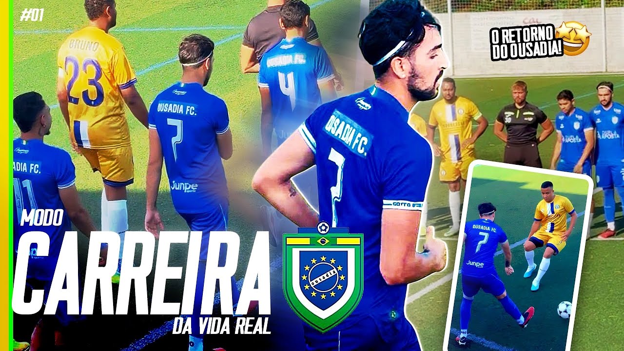 O OUSADIA FC VOLTOU, O 1º AMISTOSO DA PRÉ TEMPORADA 2025/2026! Modo Carreira #1 