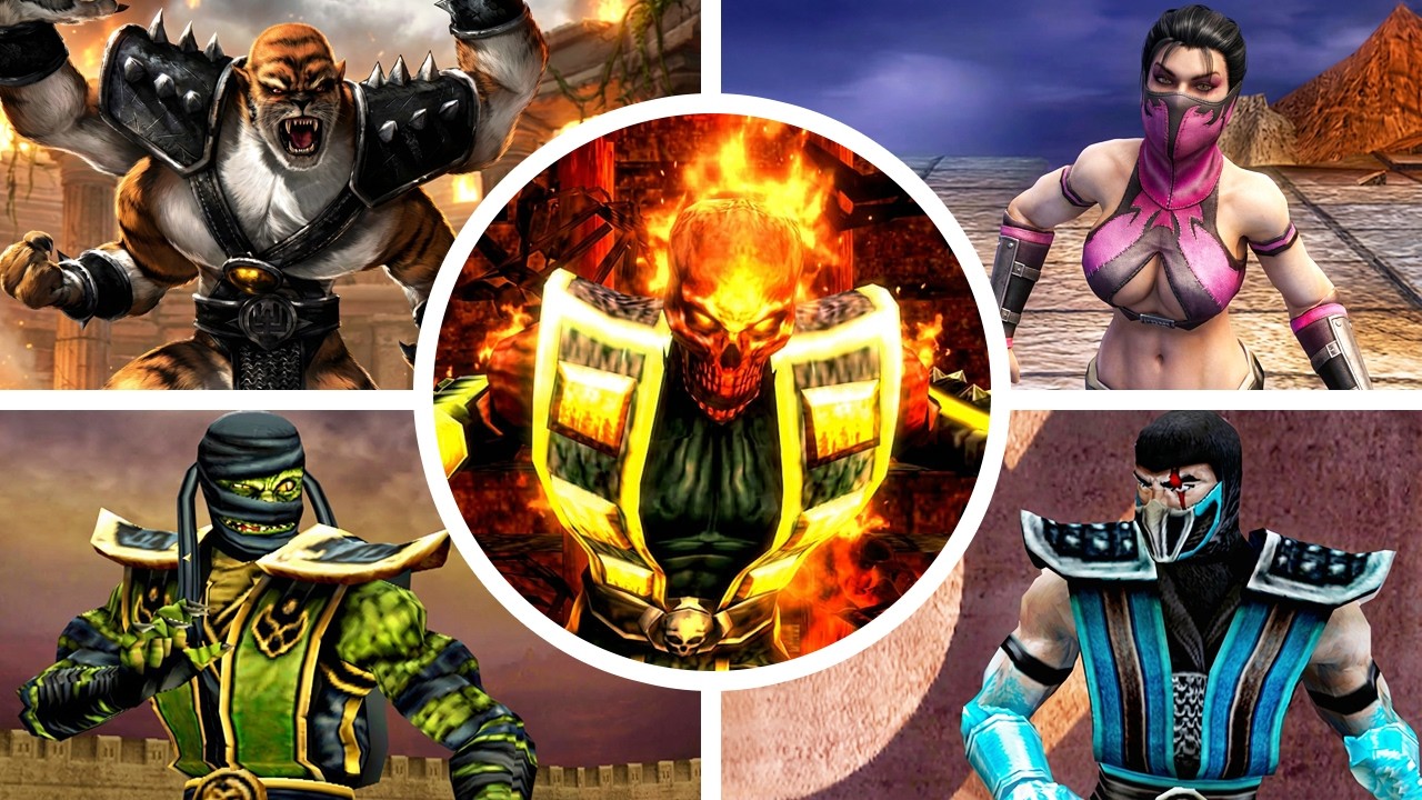 Mortal Kombat: Shaolin Monks - All Bosses & Ending