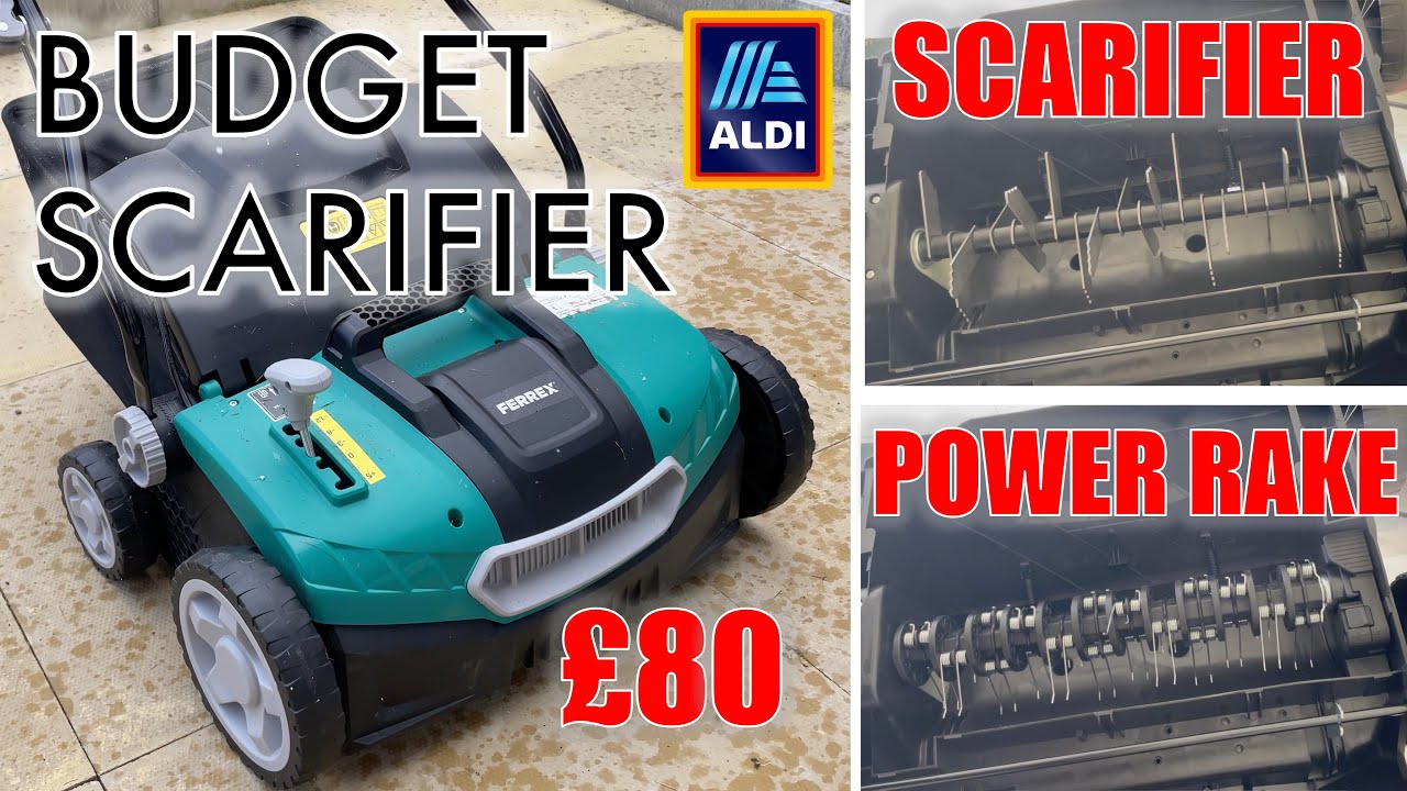 Ferrex Electric Scarifier - Best Budget SCARIFIER and POWER RAKE?