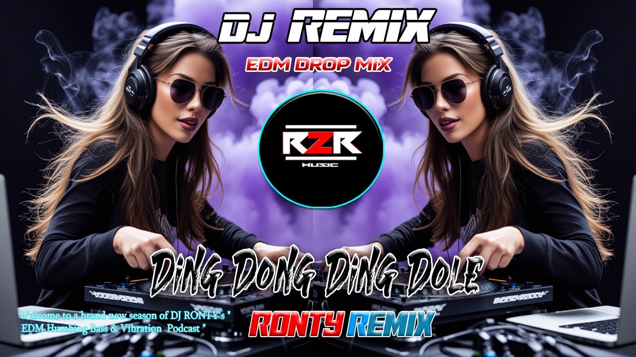 DING DONG DING DOLE - DJ REMIX (UNIQUE STYLE EDM MIX) | DJ SONG 2025 | DJ R2R MUSIC