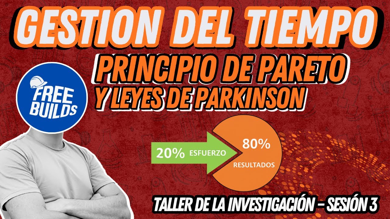 Gestión del Tiempo: Pareto, Parkinson, Murphy y lo Urgente vs. Importante | FREE BUILDS
