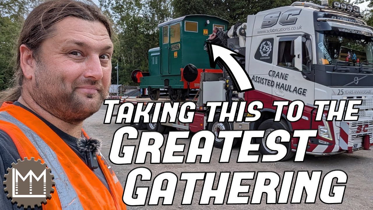 First Look at the Greatest Gathering - and Delivering my Full Sized Locomotive!
