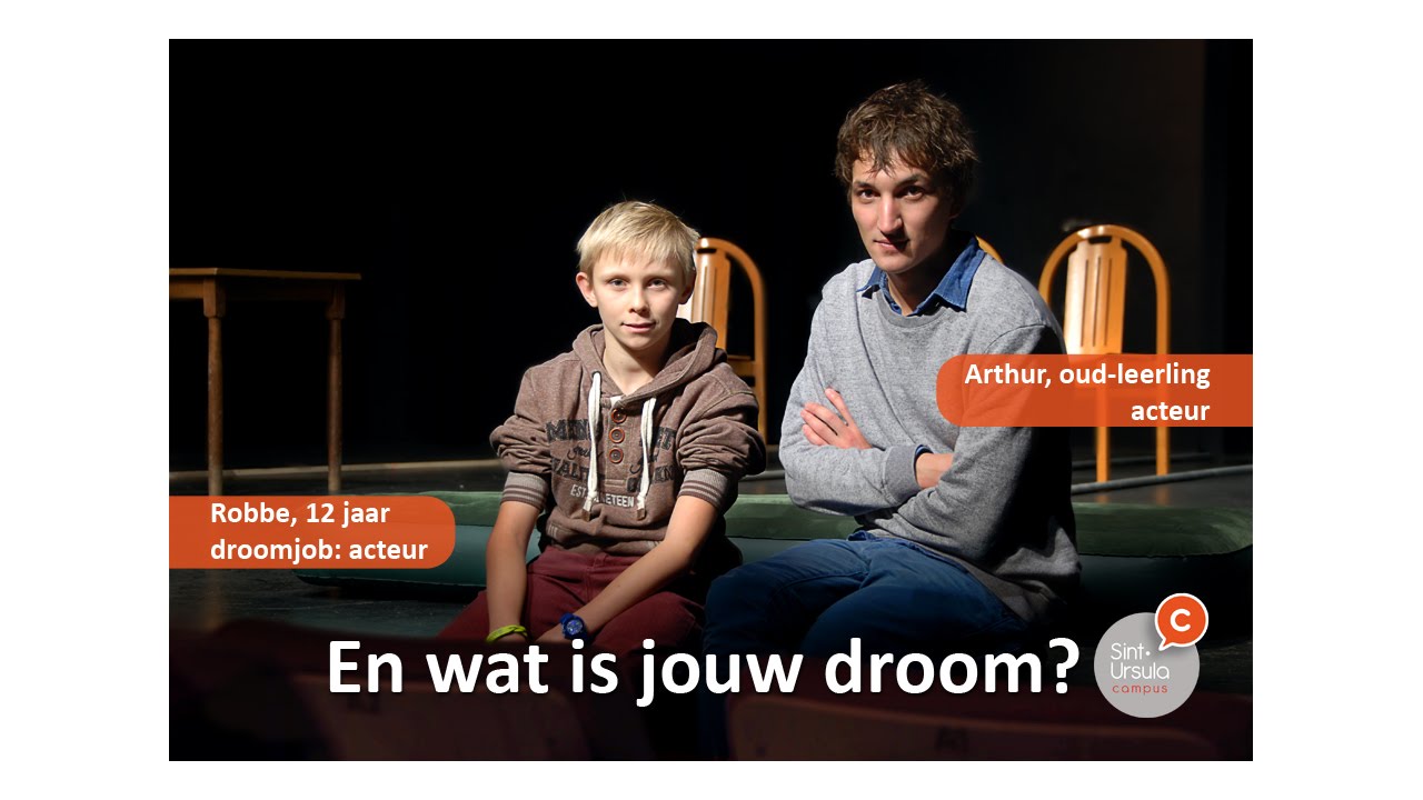 Mijn droomjob: acteur
