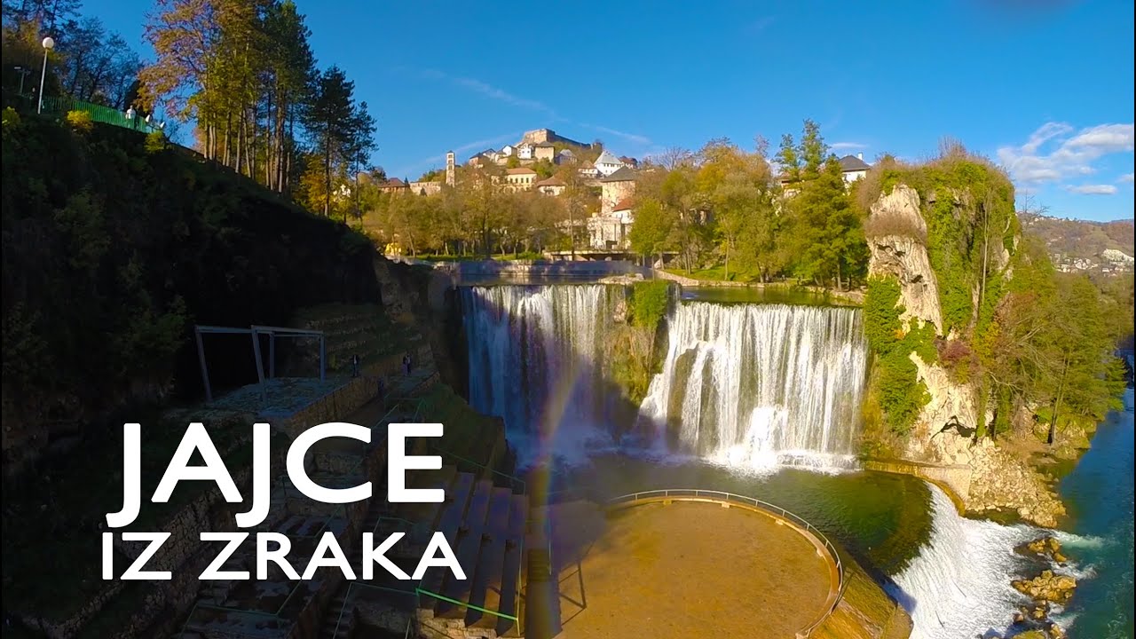 Jajce - Prirodne ljepote - Snimci iz zraka - Aerial Footage