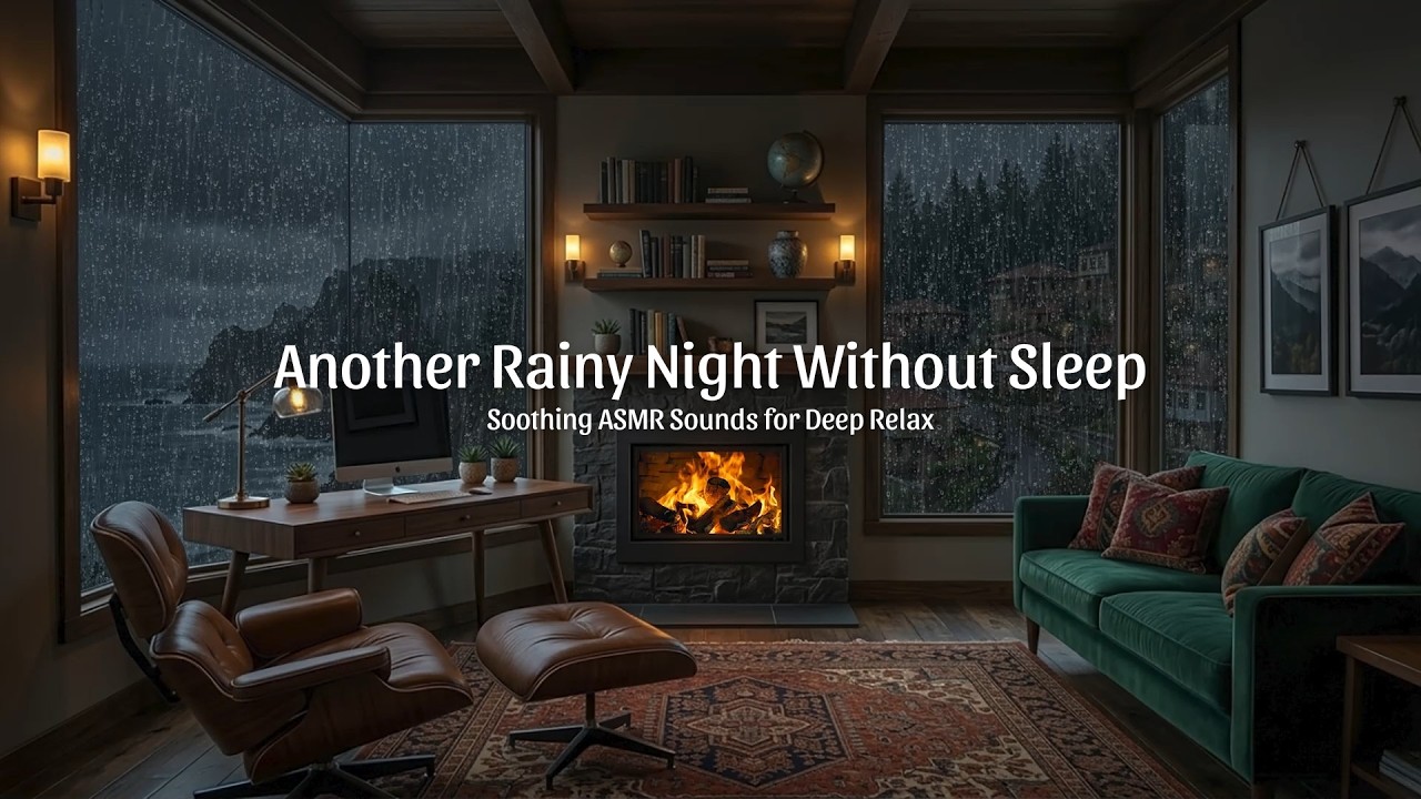Another Rainy Night Without Sleep 🌧️ Soothing ASMR Sounds for Deep Relax