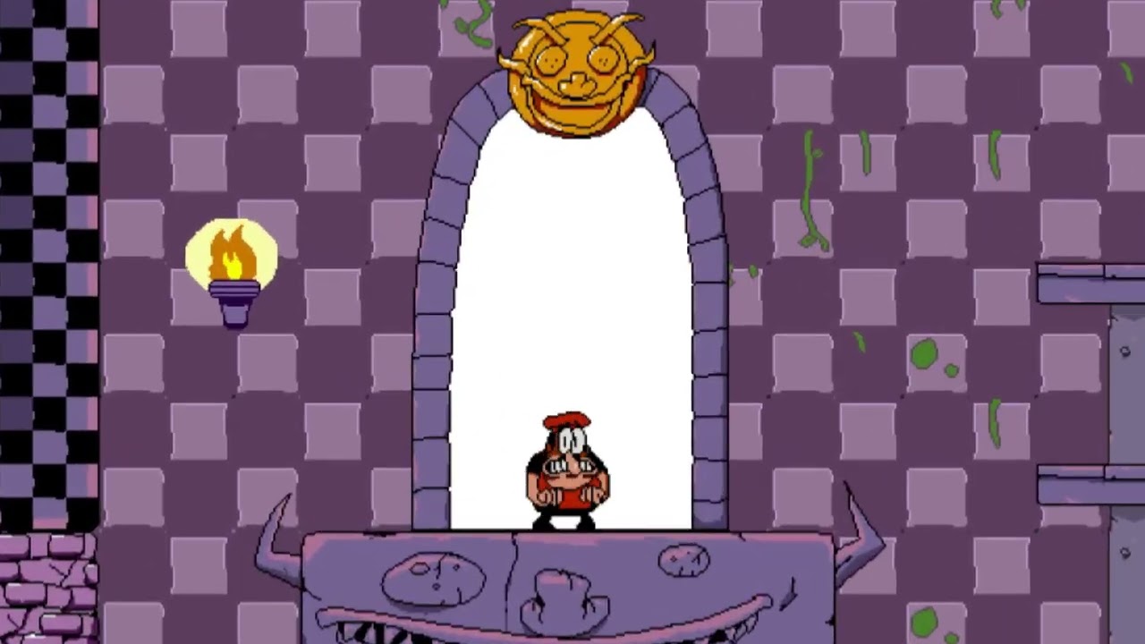 pizza tower "gooch face mod" JOHN GUTTER lap 3 P-RANK