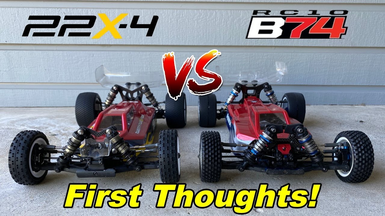 TLR 22X-4 vs. Associated B74 - Comparison Review