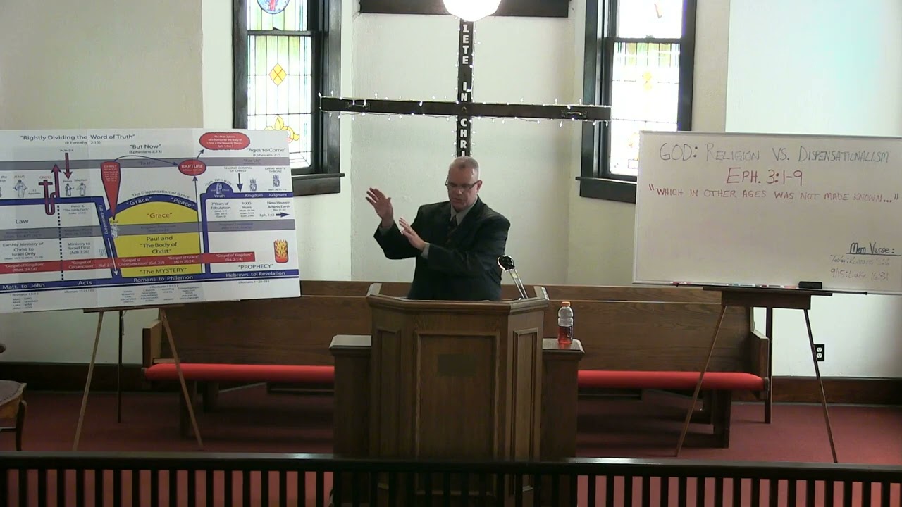 GOD: Religion VS  Dispensationalism