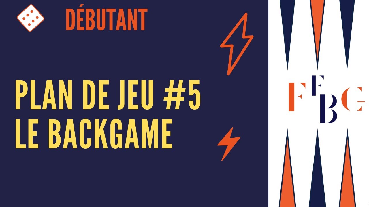 Comment gagner une partie de backgammon plan de jeu 5 : le backgame