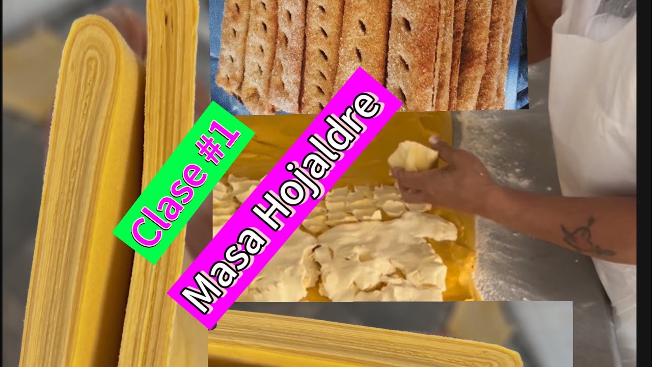 MASA HOJALDRE MASAS LAMINADAS CLASE #1 “FLAUTAS”