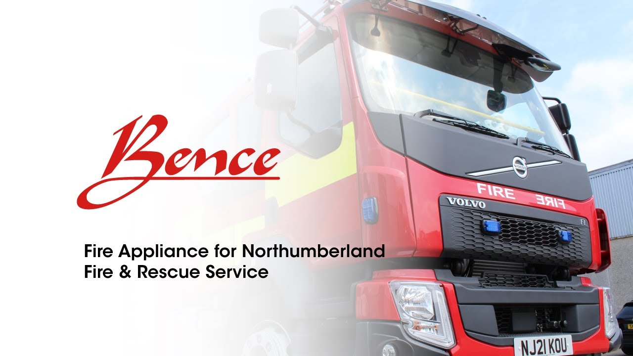 Bence Fire Appliance for Northumberland Fire & Rescue Service