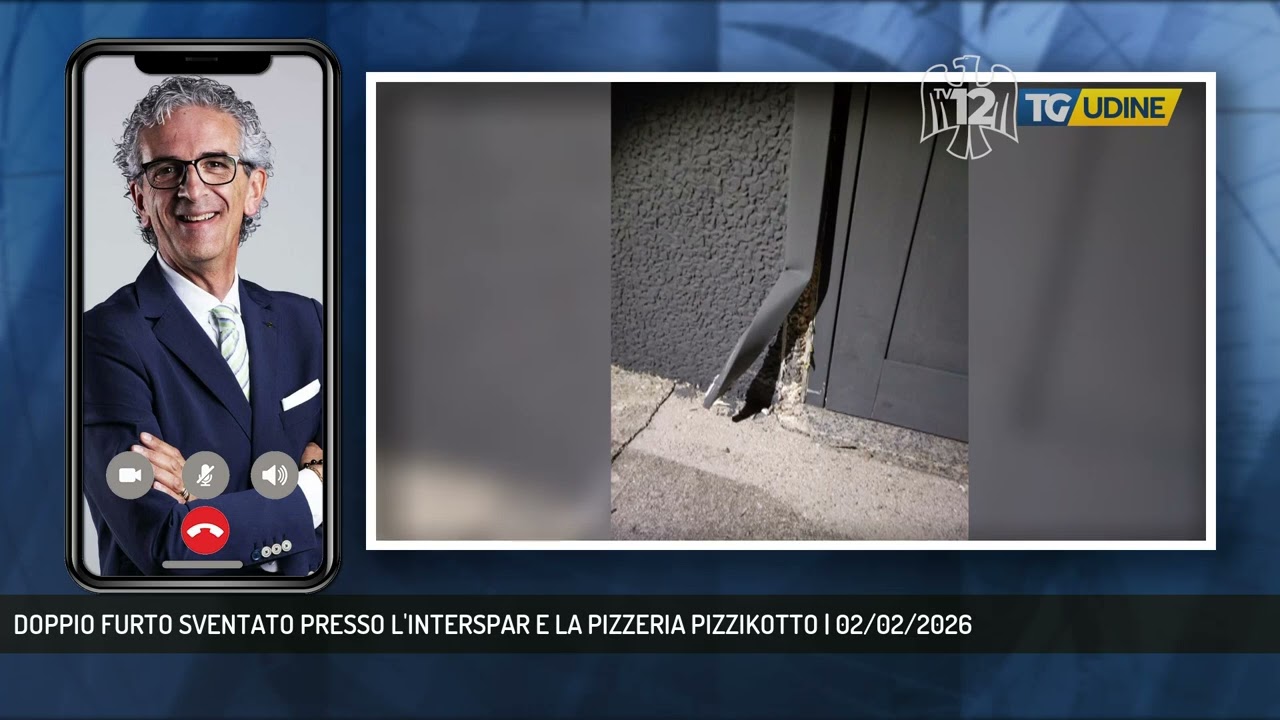 DOPPIO FURTO SVENTATO PRESSO L'INTERSPAR E LA PIZZERIA PIZZIKOTTO | 02/02/2026
