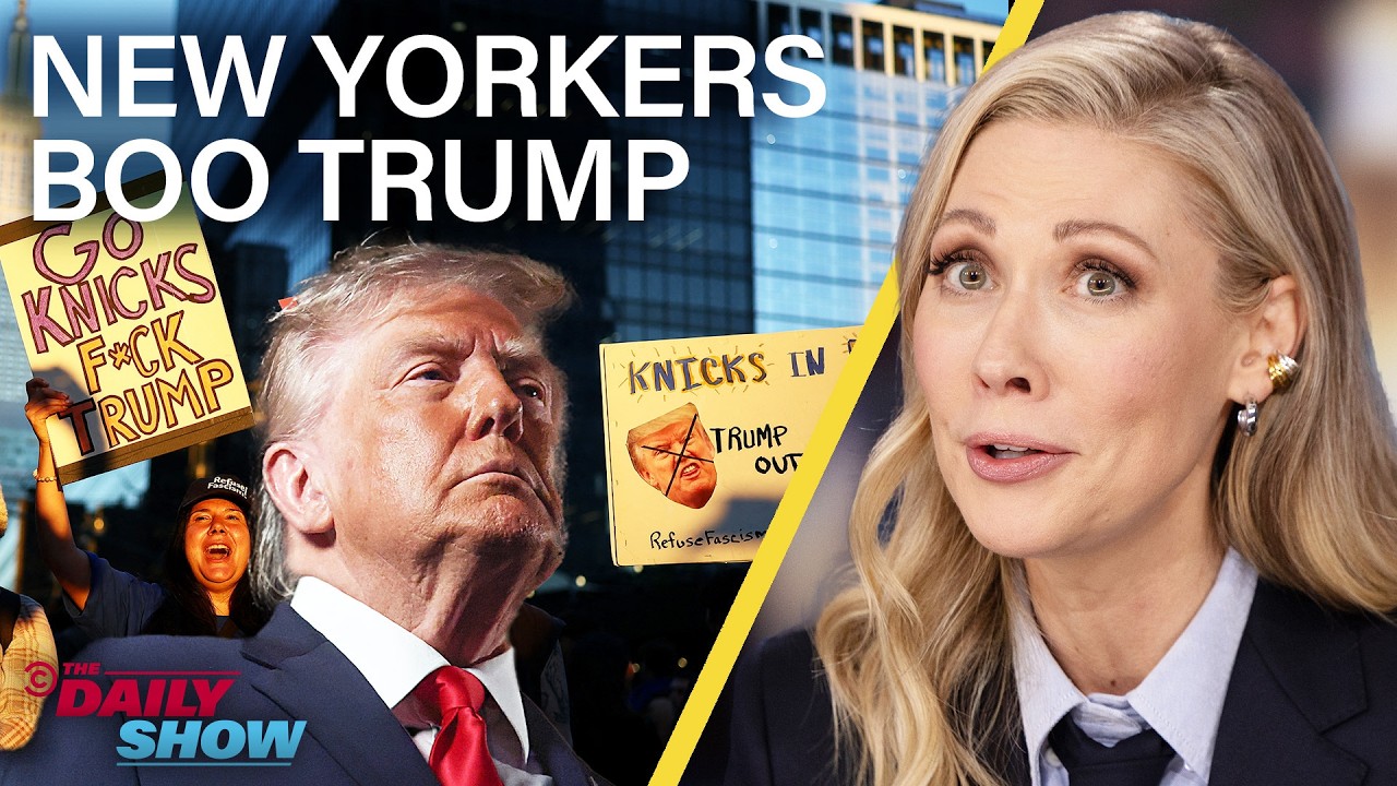 Bad Luck Trump Ruins Knicks' Winning Streak & Spencer Pratt Loses L.A.'s Mayor Race | The Daily Show