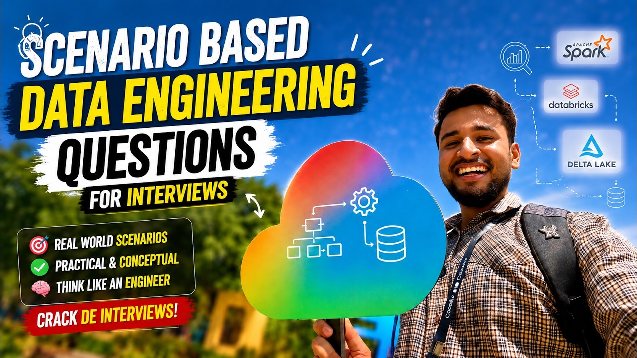 Scenario-Based Data Engineering Interview Questions 🔥 | REAL Questions Asked in 2026